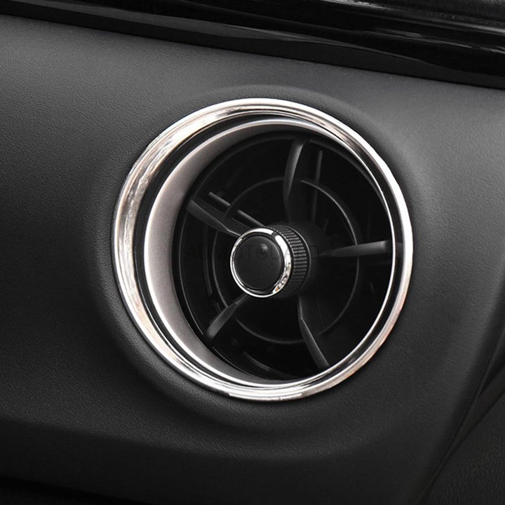 Изображение товара: Автомобильный Стайлинг интерьера вентиляционное отверстие отделка ободок молдинги украшение для Toyota Corolla 2017 2018 E170 аксессуары