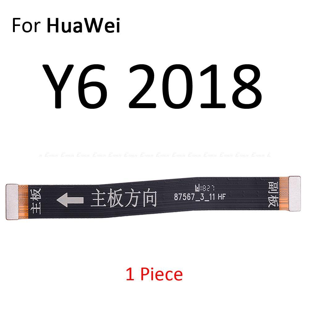 Изображение товара: Основной разъем материнской платы ЖК-дисплей гибкий кабель для HuaWei Y9 Y7 Y6 Prime Pro 2019 2018 Y5 GR5 2017