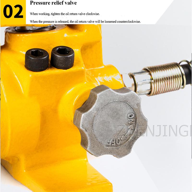 Изображение товара: Фотонасос, маленький высококачественный гидравлический цилиндр, гидравлический насос высокого давления, эффективный гидравлический инструмент
