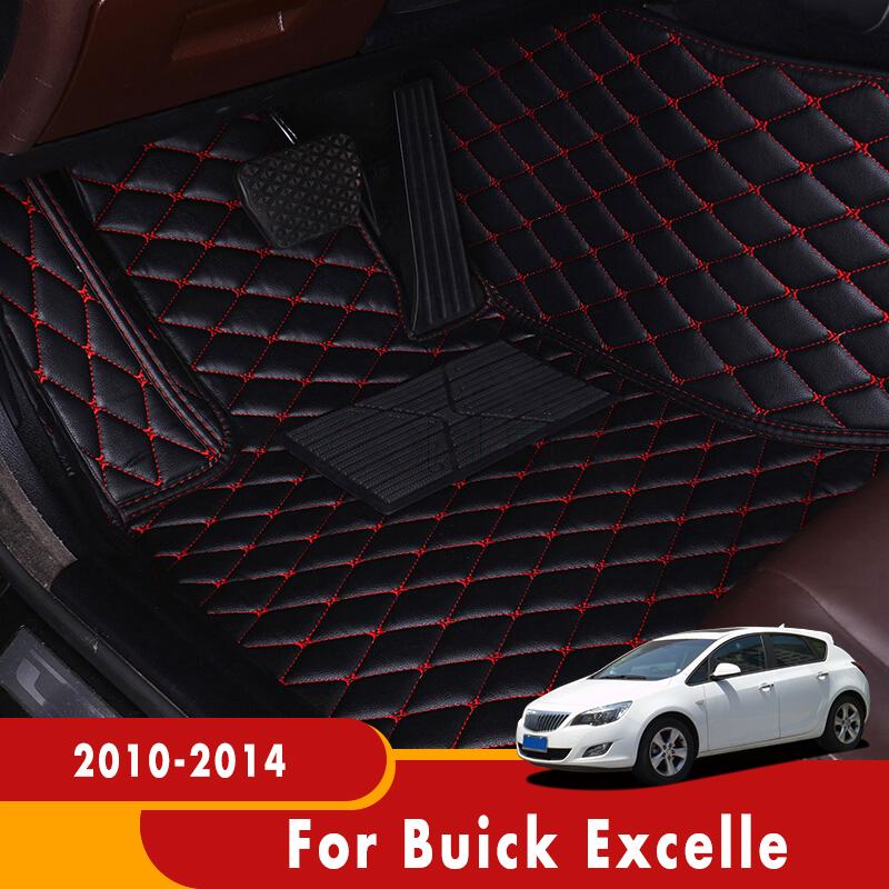 Изображение товара: Коврики для Buick Excelle 2014 2013 2012 2011 2010, автомобильные коврики, аксессуары для интерьера автомобиля, индивидуальные чехлы, автозапчасти
