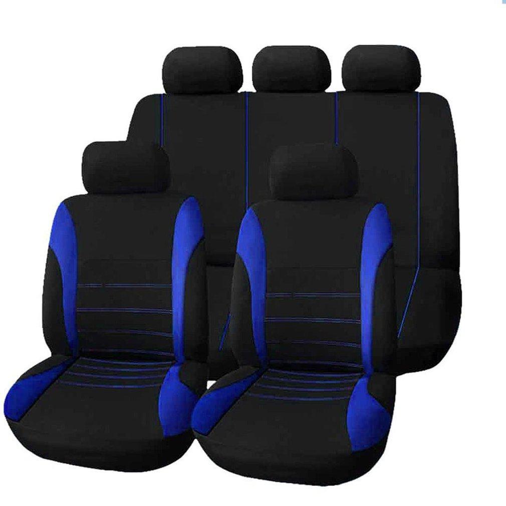 Изображение товара: Чехлы на сиденья автомобиля, универсальные, с вышивкой бабочки, для Toyota, с прорезями шин, стильные, Защитные чехлы для сидений автомобиля, 2020