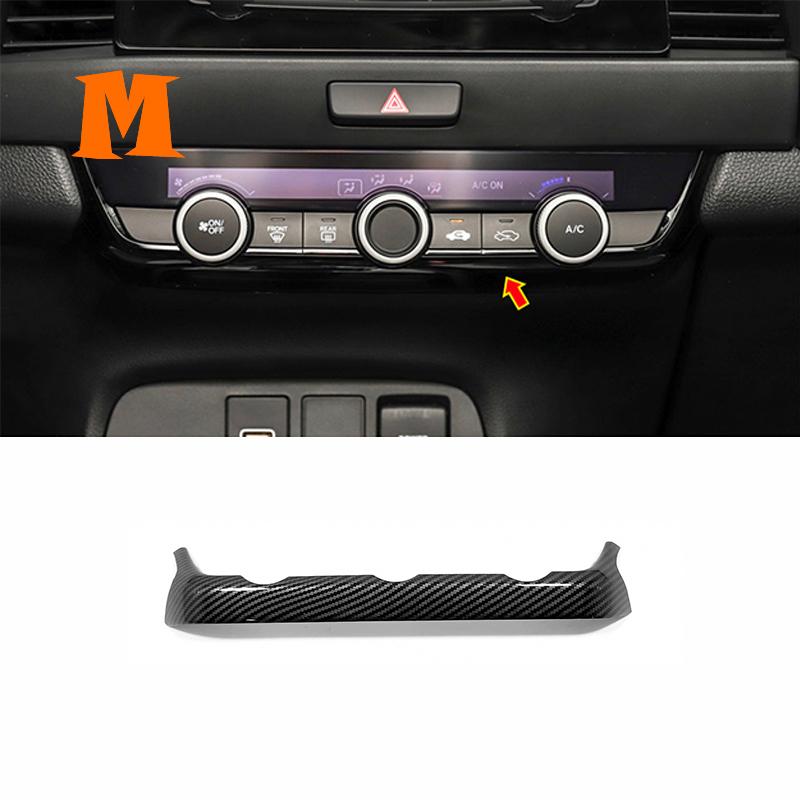 Изображение товара: Для Honda Fit Jazz 2020 2021 ABS углеродное волокно двери автомобиля подлокотник окно стекло лифт переключатель управления крышка отделка Аксессуары 4 шт