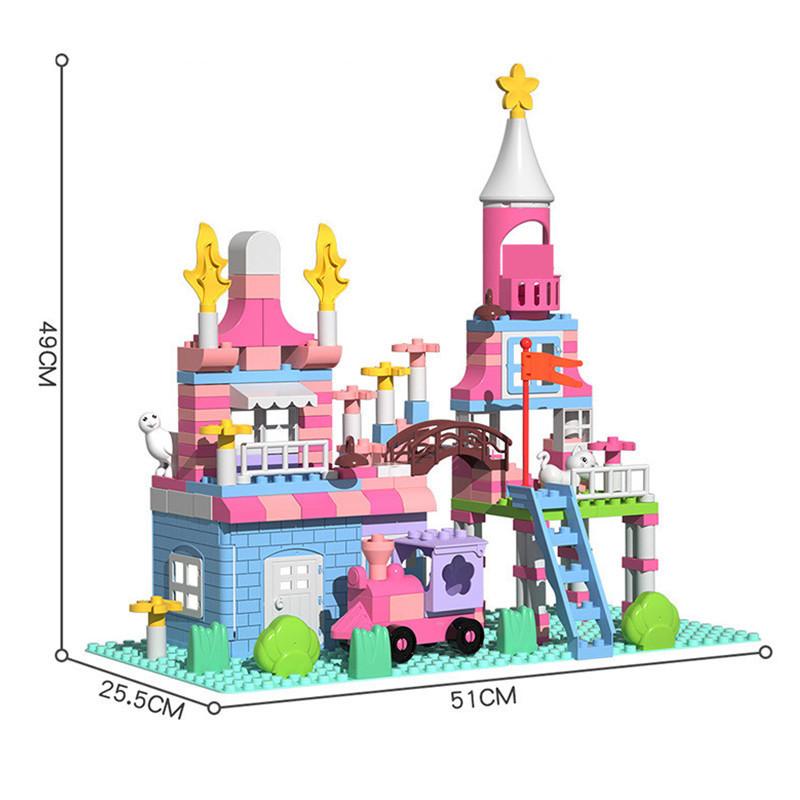 Изображение товара: 174 шт., Детский конструктор «Замок принцессы»