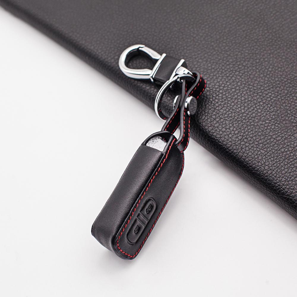 Изображение товара: Мягкий кожаный чехол для Honda N BOX / N WGN / N ONE 2012-2017, 2 кнопки, умный пульт дистанционного управления без ключа