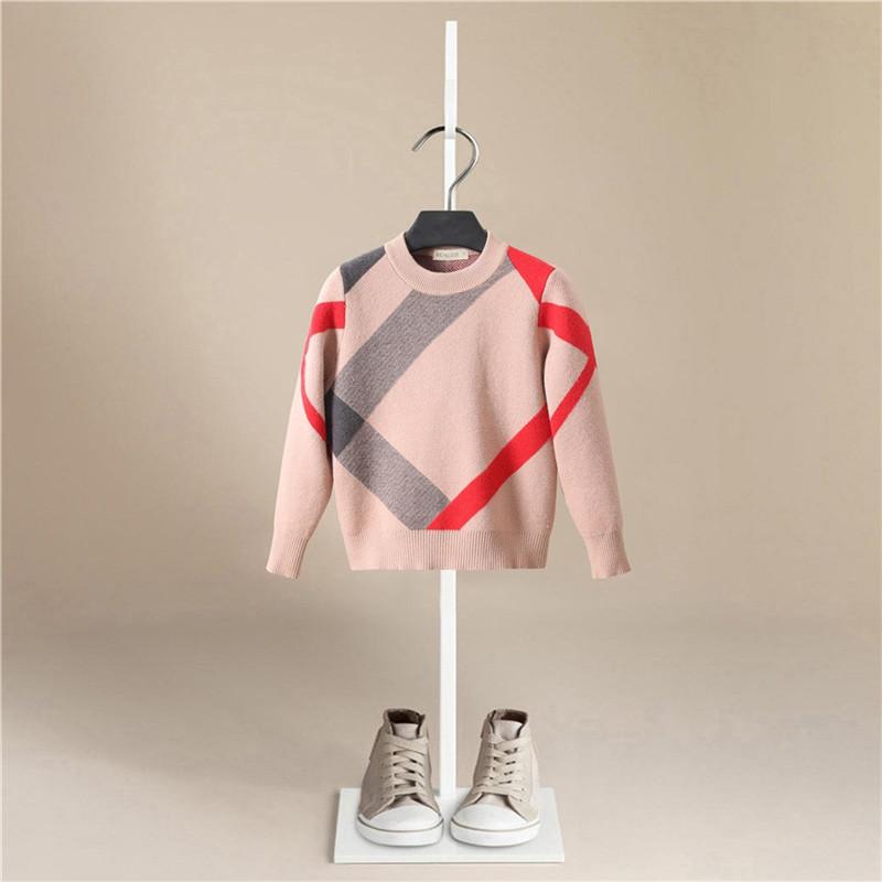 Изображение товара: Осень-зима, детские мягкие теплые свитера, одежда для маленьких девочек, вязаный пуловер, джемперы, нарядный свитер, 2020, детские зимние свитера