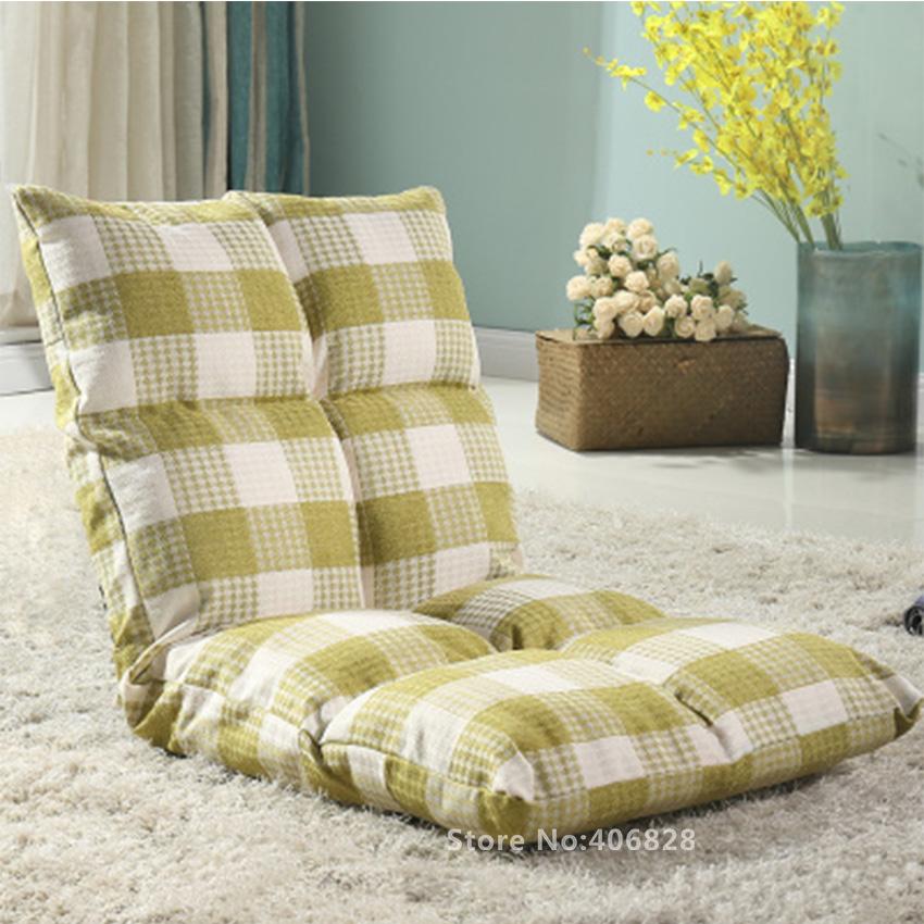 Изображение товара: Одноместный диван для гостиной восьми ячеек, ленивый диван-татами, складной напольный стул в японском стиле, домашняя искусственная кровать