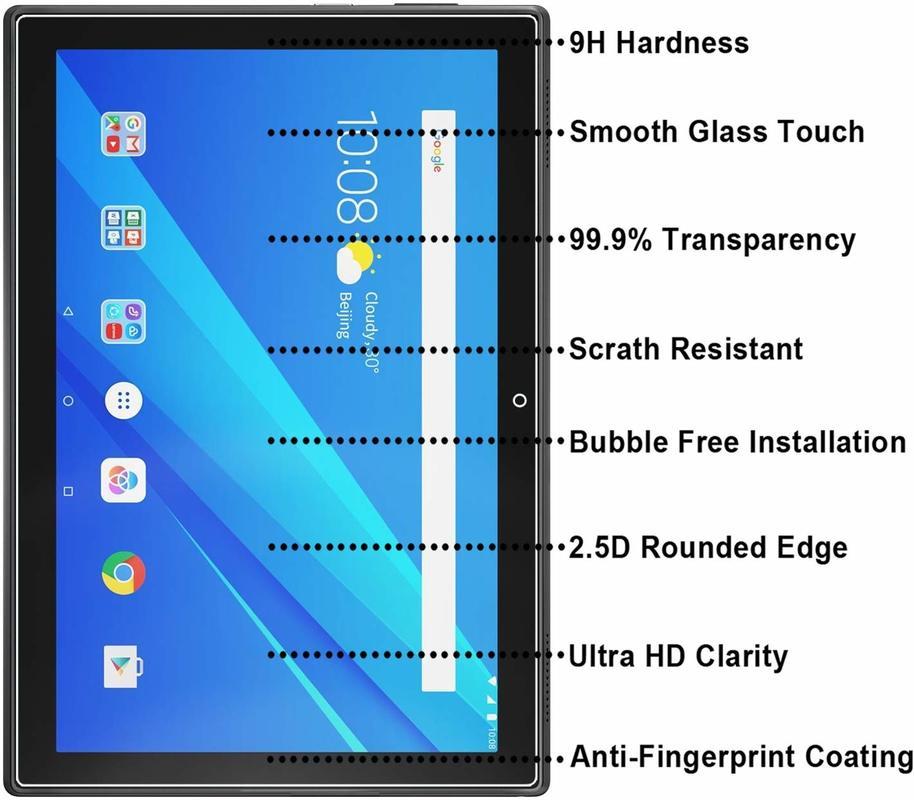 Изображение товара: Для Lenovo Tab 3 8 Plus P8 TB-8703F защита для экрана из закаленного стекла, 9H для Lenovo TAB3 8 Plus/P8 TB-8703F Защитное стекло для экрана