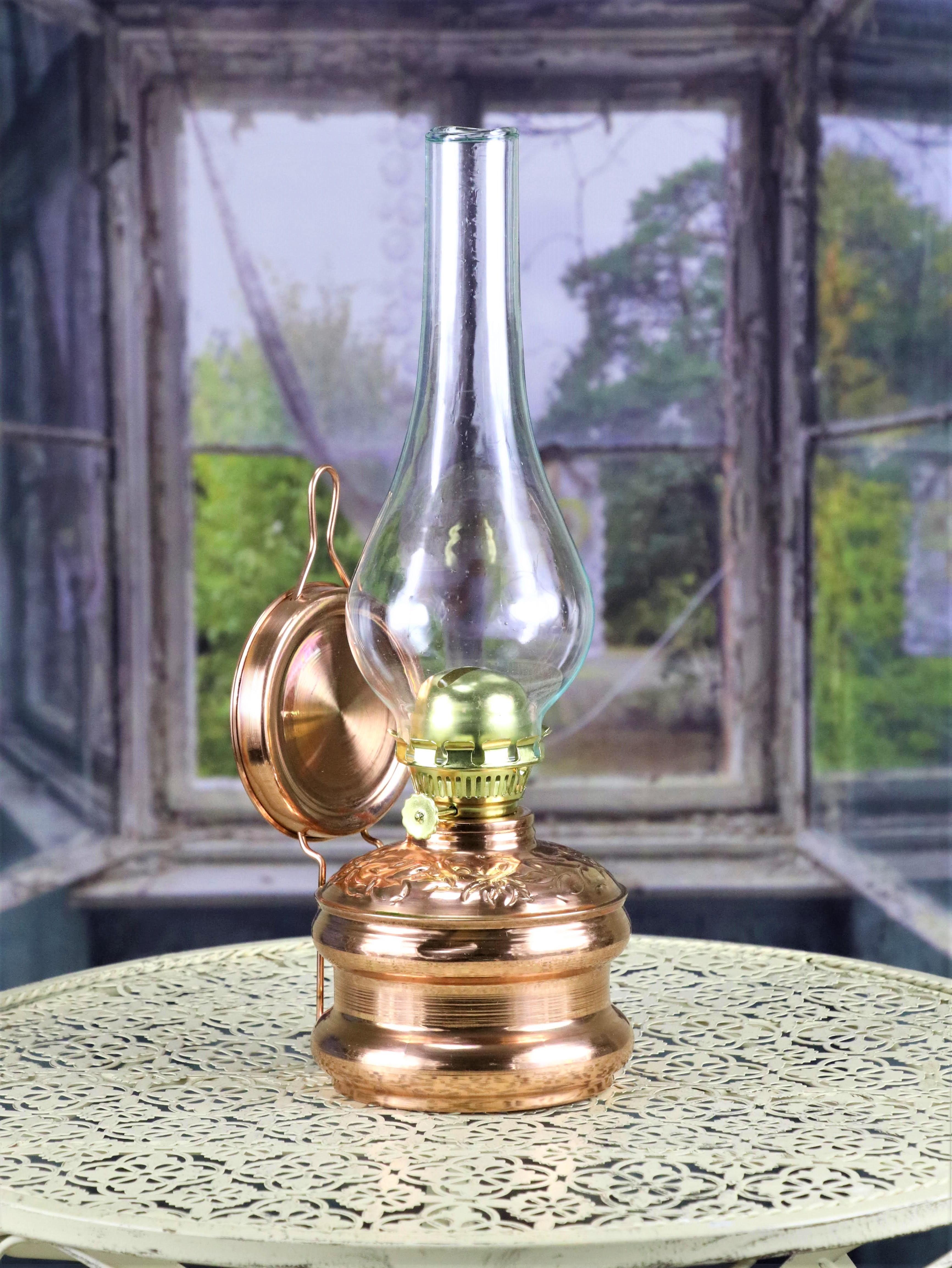 Изображение товара: SONAY медная Классическая медная газовая лампа, медная масляная лампа, декоративная настольная лампа