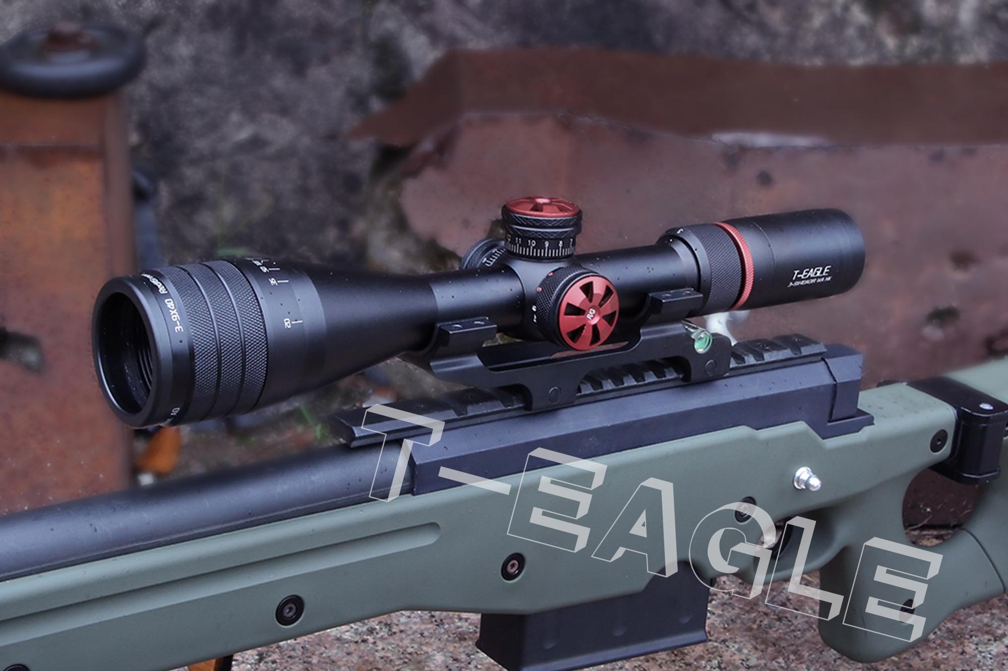 Изображение товара: Тактический Оптический прицел Teagle SR 3-9X40 AO IR, зелено-красный прицел для страйкбола, пневматического оружия, красная точка крепления для охоты