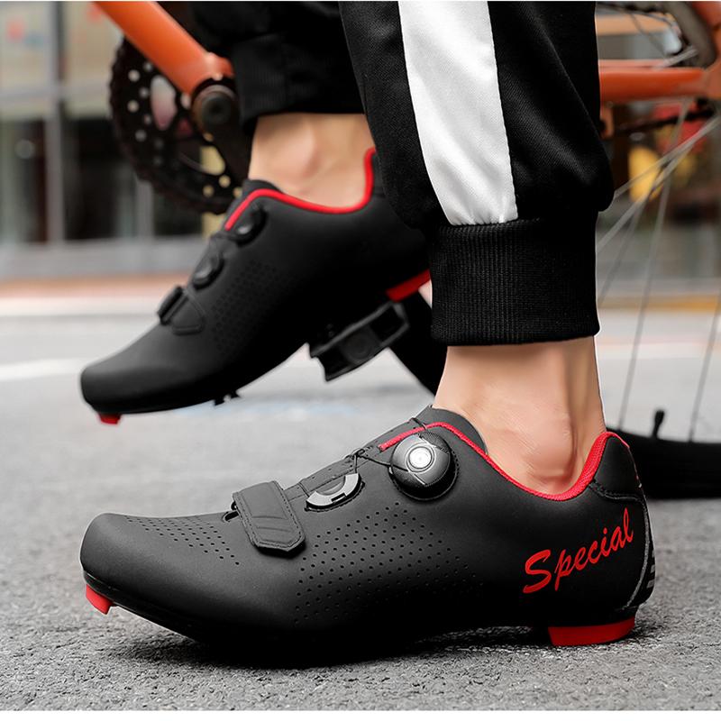 Изображение товара: Кроссовки мужские/женские для горного велосипеда, спортивная обувь на плоской подошве, для скоростных и быстрых гонок