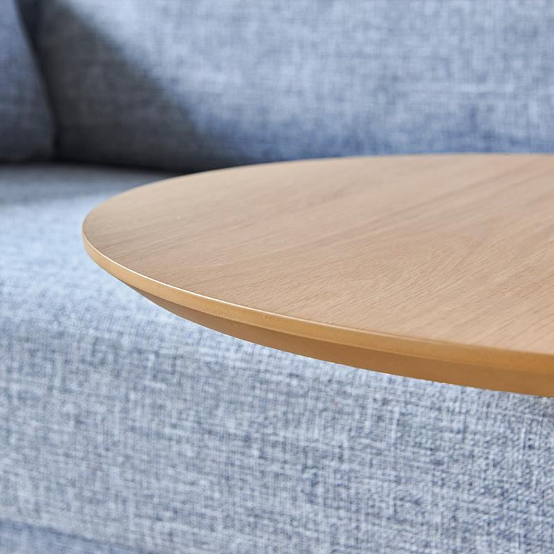 Изображение товара: Минималистичный маленький стол JOYLIVE, домашний боковой столик, мебель, Круглый Кофейный Столик для гостиной, маленькая прикроватная тумбочка, дизайн