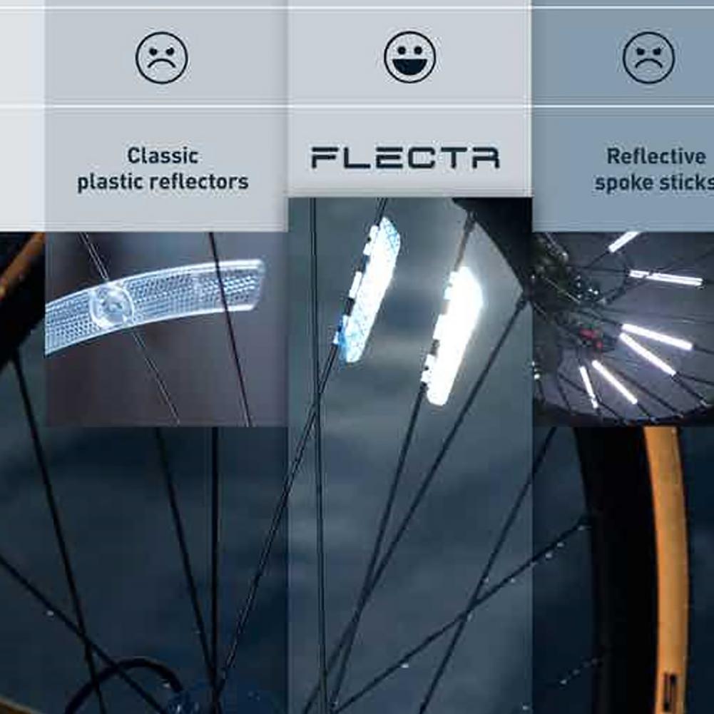 Изображение товара: Светоотражающие фонари для велосипедного колеса, со спицами, 4/8 шт., спицы для горного велосипеда
