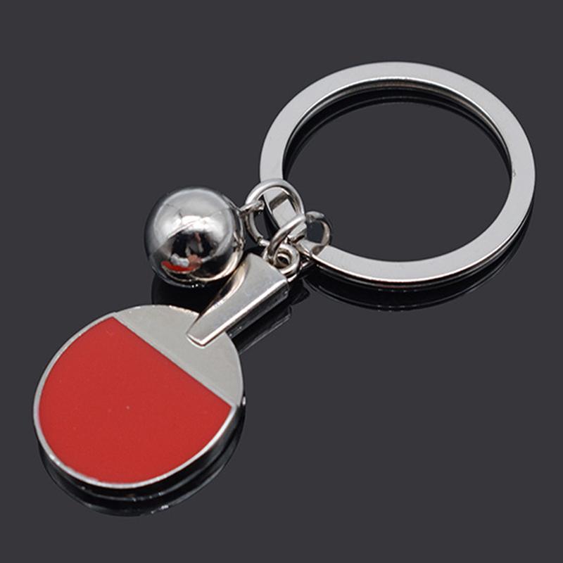 Изображение товара: Спортивный Брелок «бадминтон» для настольного тенниса, брелок для ключей, сувенирное кольцо, подарок