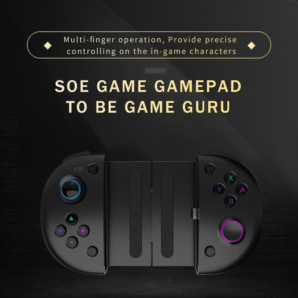 Изображение товара: Rondaful геймпад с соединением Type-C, стабильный выдвижной контроллер, геймпад, Android геймпады, новинка 2020
