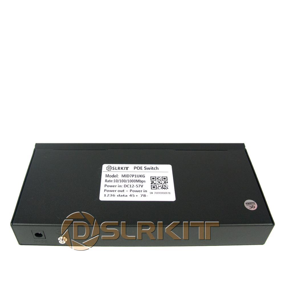 Изображение товара: DSLRKIT все гигабитные 24 В Пассивный PoE выключатель инъектор 8 портов 120 Вт UAP AC LITE LR