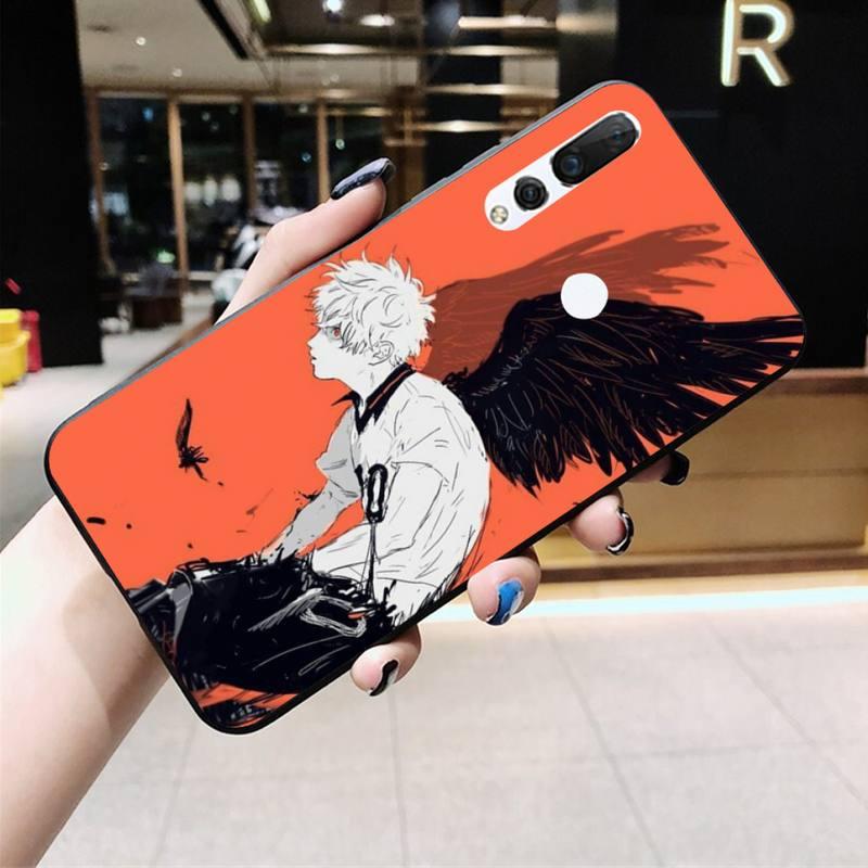 Изображение товара: Haikyuu Hinata attacks Anime Phone Case Huawei Y6P Y8S Y8P Y5II Y5 Y6 2019 P Smart Prime Pro