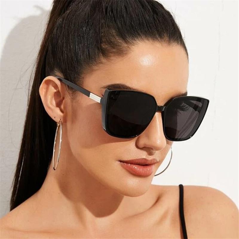 Изображение товара: Женские солнцезащитные очки кошачий глаз, женские солнцезащитные очки для вождения, солнцезащитные очки кошачьи глаза, солнцезащитные очки
