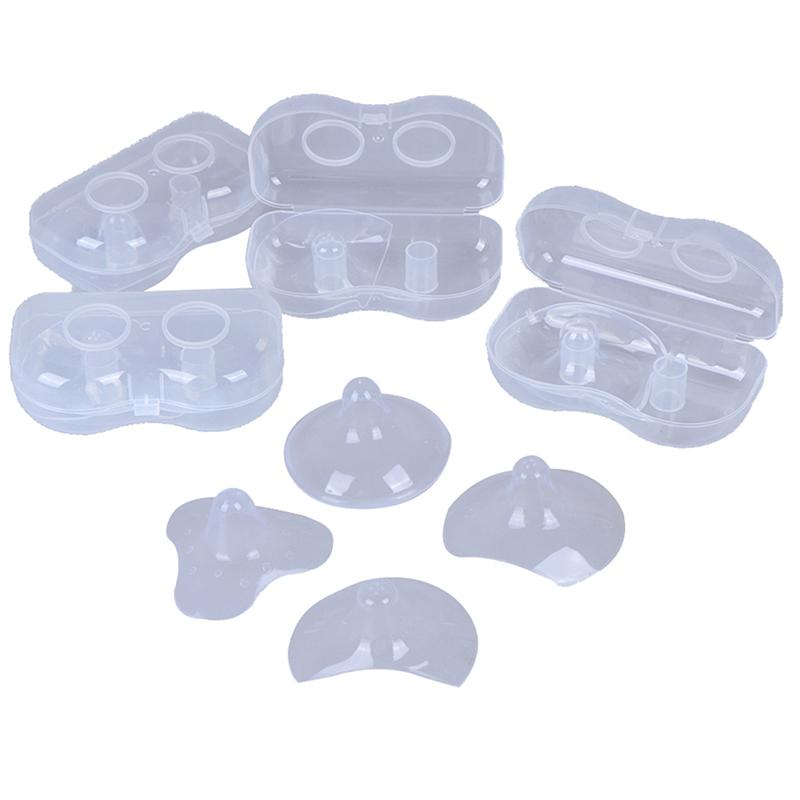 Изображение товара: Силиконовые протекторы для сосков для кормления матерей, защитная крышка для сосков для грудного вскармливания, силиконовая насадка на соски для грудного вскармливания