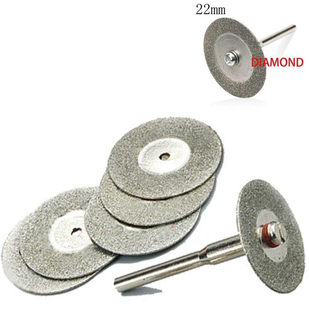 Изображение товара: 5Pcs Circular Saw Blade 22mm Cutting Disc Diamond Grinding Wheel Disc Abrasive Mini Drill Rotary Tool Accessories