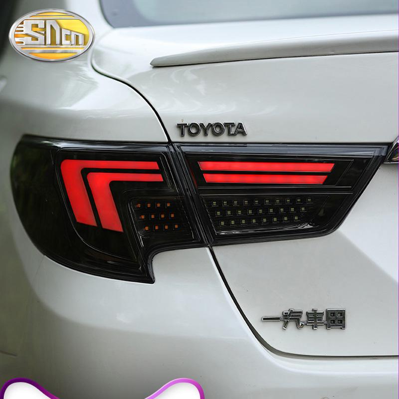 Изображение товара: Задних фар дальнего света + стоп-сигнал + обратный светильник + указатель поворота светильник Автомобильный светодиодный фонарь светильник хвост светильник для Toyota Mark X Reiz 2013 - 2019