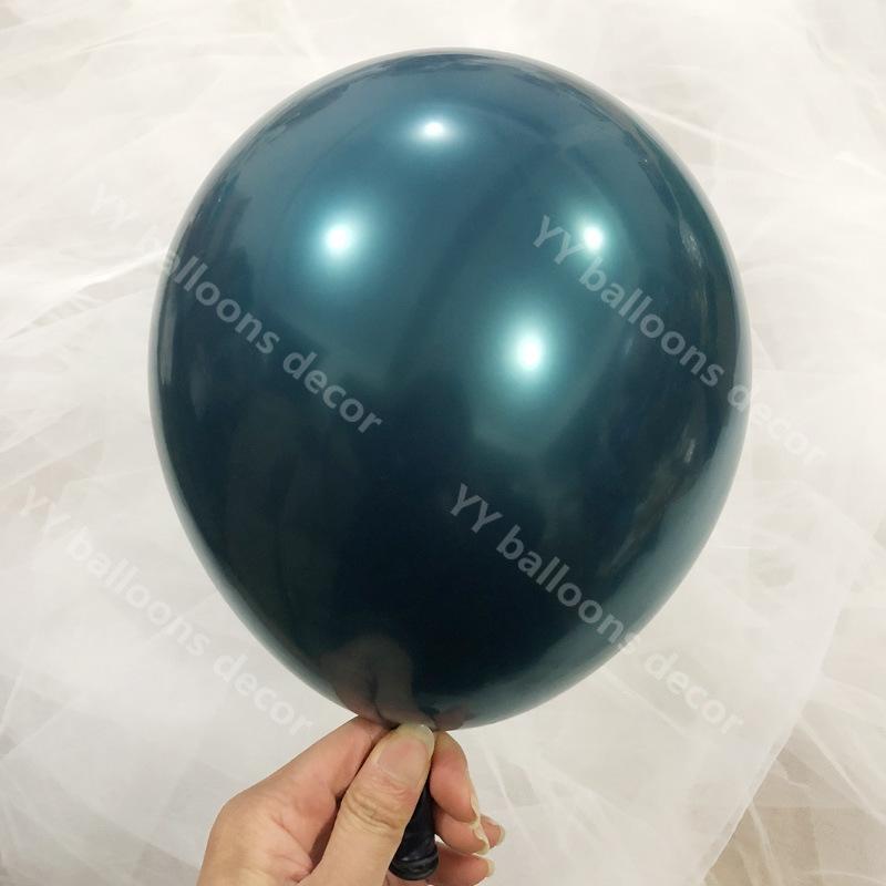 Изображение товара: Воздушные шары-гирлянды Макарон Тиффани синие пастельные латексные воздушные шары в стиле ретро темно-зеленый День рождения Свадьба бейби Шауэр вечеринка Декор