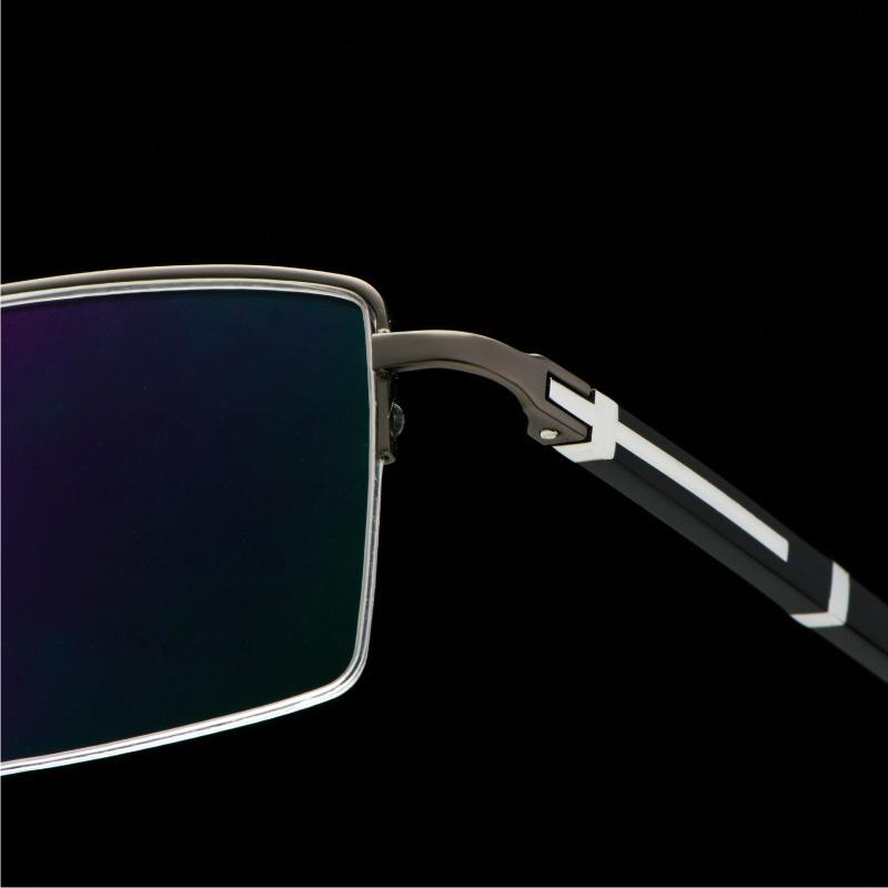 Изображение товара: Оправа для очков в квадратной оправе для мужчин в деловом стиле высококачественные очки для близорукости оптическая оправа для очков