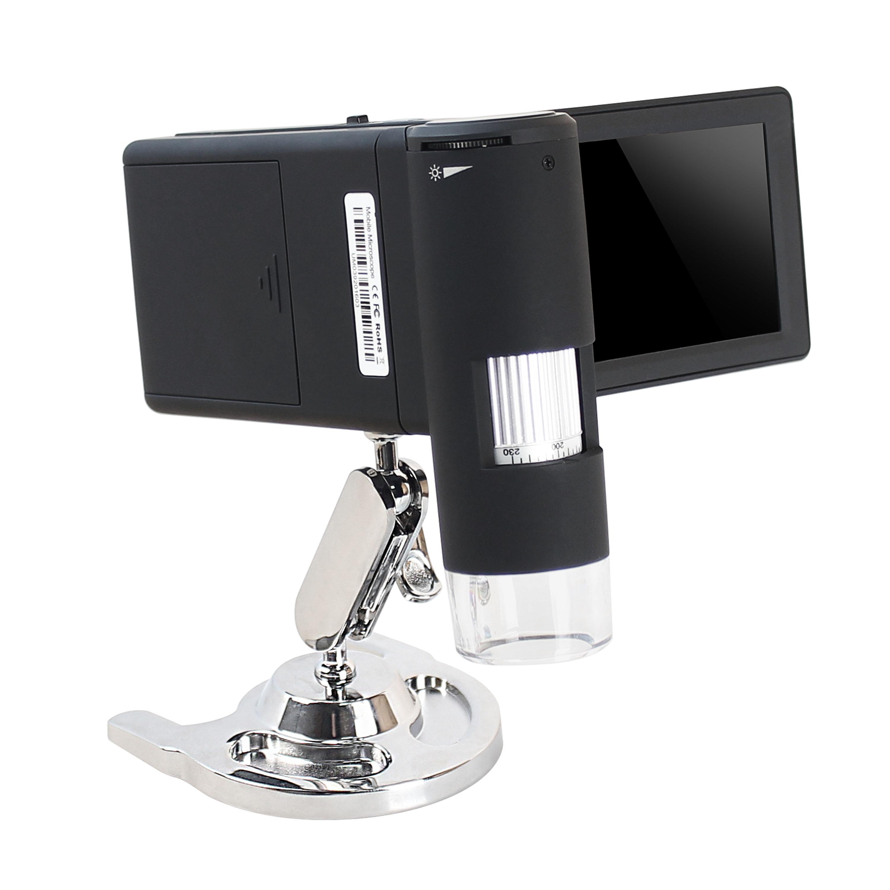 Изображение товара: 5 м портативный мобильный ЖК цифровой микроскоп 8 светодисветодиодный 200X - 500x с цифровым увеличением 8G Micro-SD фото и видеозахват