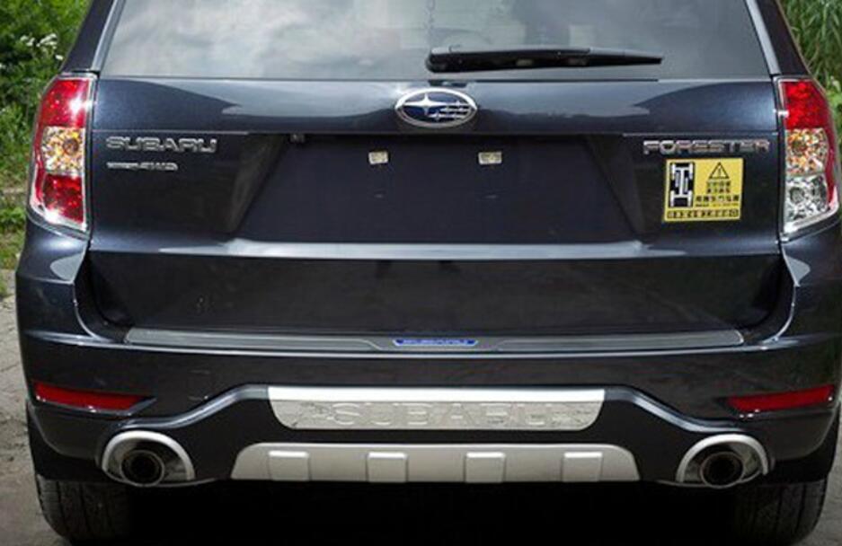 Изображение товара: Защитная накладка на передний и задний бампер из АБС-пластика для Subaru Forester 2008 2009 2010 2011 2012