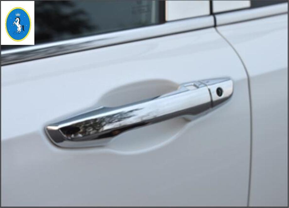 Изображение товара: Yimaautotrims автомобильный аксессуар подходит для Honda CRV CR-V 2017 - 2020 ABS хромированная дверная ручка крышка отделка