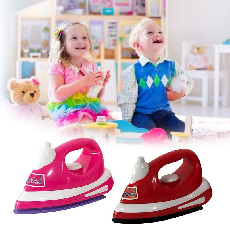 Изображение товара: Ролевые игры, мини электрический Железный пластик, розовый пластиковый светильник Safrty, имитация для детей, для маленьких девочек, бытовая техника, игрушка