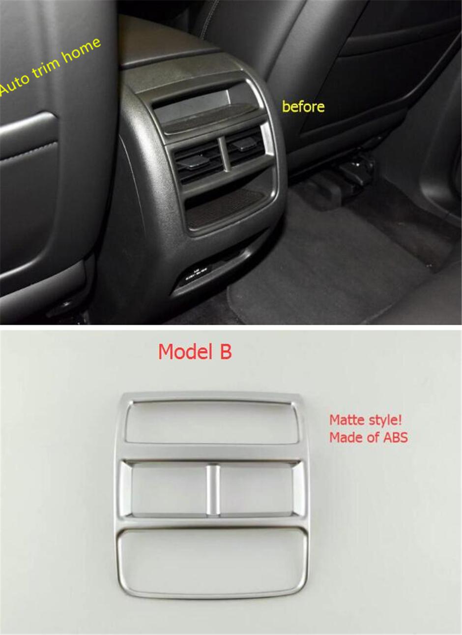 Изображение товара: Задний подлокотник кондиционера, крышка для вентиляционного отверстия кондиционера, отделка для Cadillac XT5 2017 2018 2019 2020 2021, аксессуары