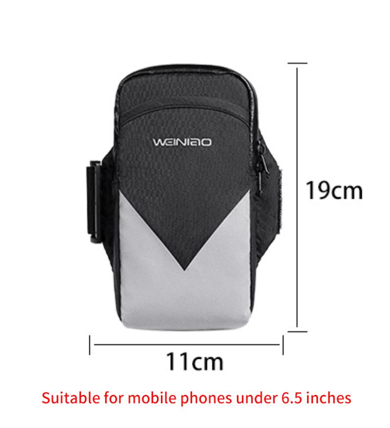 Изображение товара: Outdoor Sports Running On Hand Armband Bag Case For iPhone 12 11 Pro Max Gym Fitness Zipper Phone Pouch Bags For Samsung Xiaomi