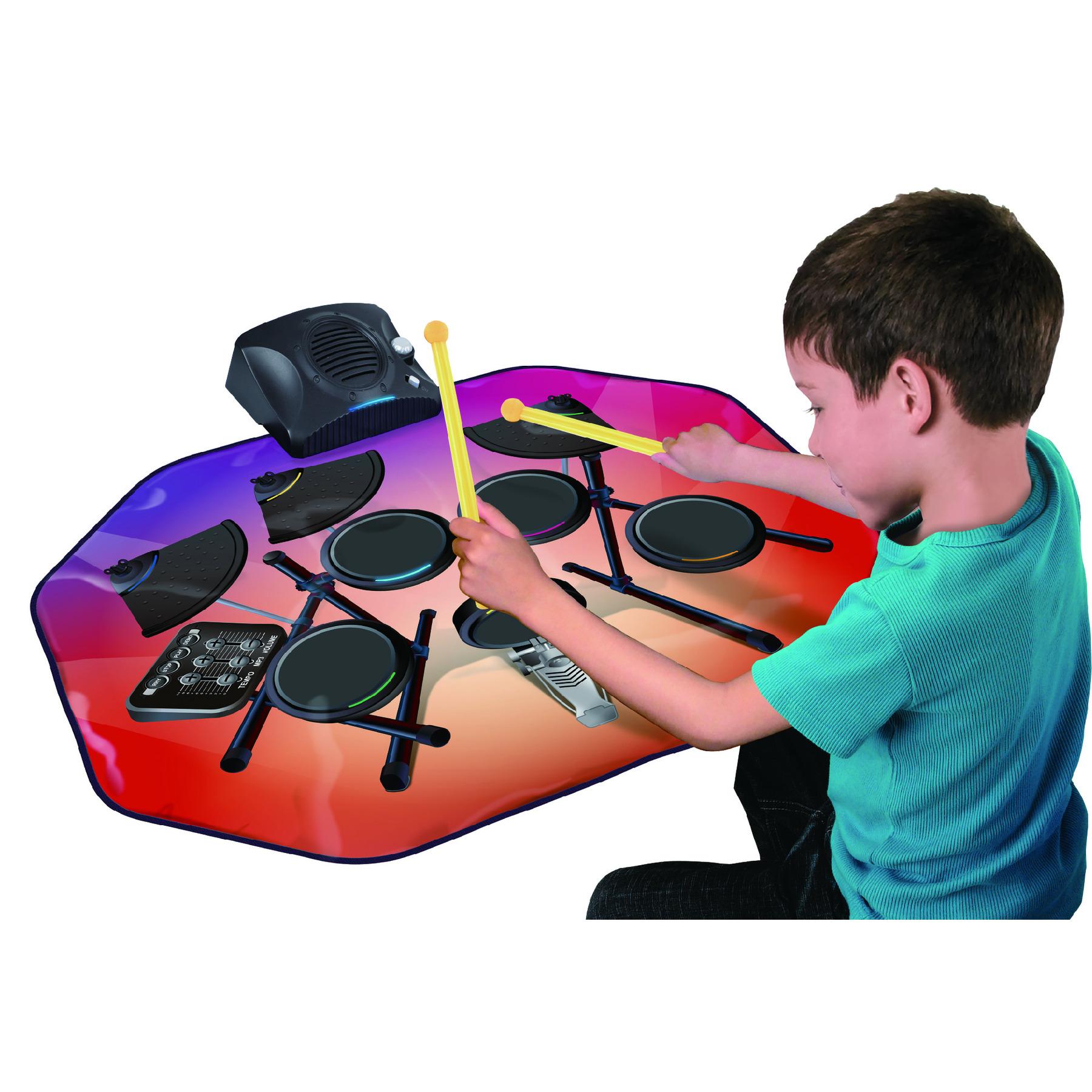 Изображение товара: Одеяло интерактивное музыкальное: батарея отражающая-выдув барабана комплект (гобелен музыкальный для детей-игровые коврики)