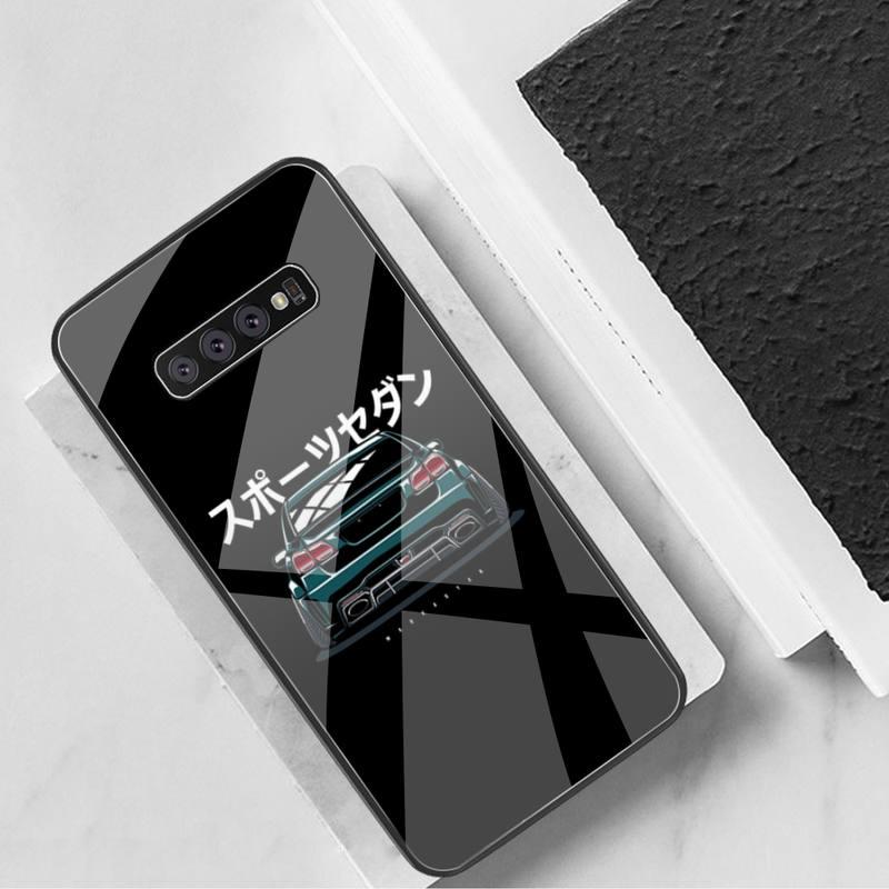 Изображение товара: Japan JDM Car AE86 Phone Case Tempered Glass For Samsung S20 Plus S7 S8 S9 S10 Plus Note 8 9 10 Plus