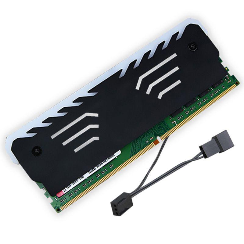 Изображение товара: Память-RAM RGB охладитель радиатор охлаждающий жилет для DIY ПК игры DDR DDR3 DDR4 M2EC