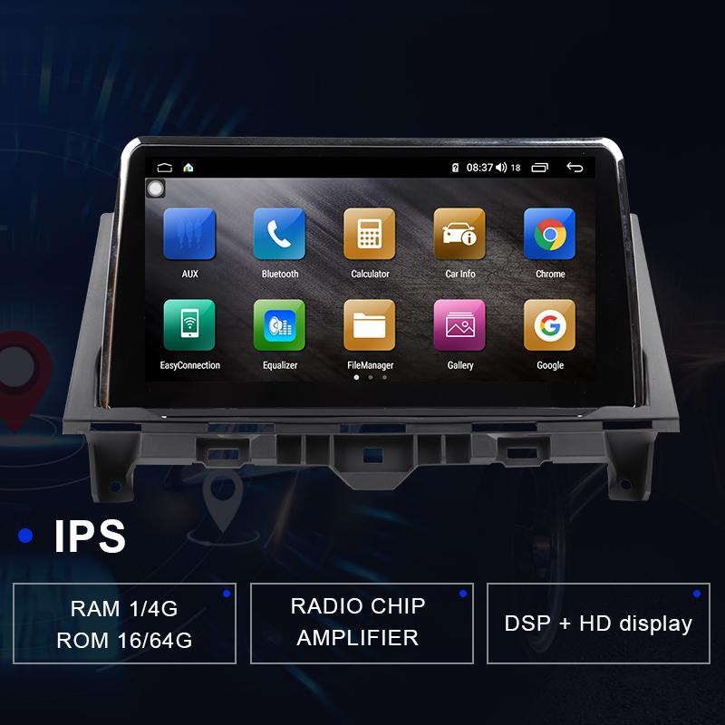 Изображение товара: 9,66 дюймов Android 8,1 USB автомобильный Bluetooth Радио DVD Мультимедиа Видео плеер GPS навигация для Honda Accord 8th 2008-2013