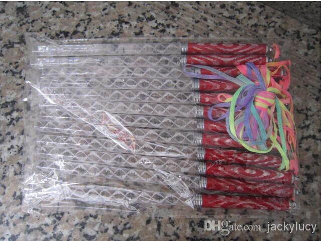 Изображение товара: Новые популярные светодиодные светящиеся палочки красочные меняющиеся палочки для вспышки для детей игрушки Рождественские вечерние подарки на день рождения 36 шт./лот