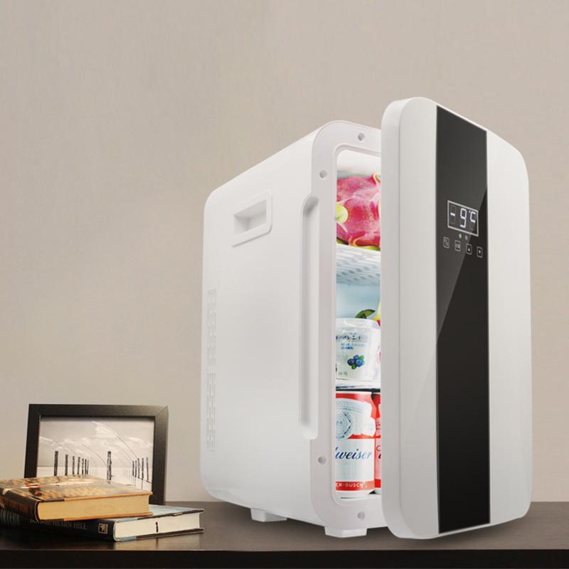 Изображение товара: 22л маленький холодильник бытовой двойной Холодильный холодильник с одиночной дверью цифровой дисплей холодильник