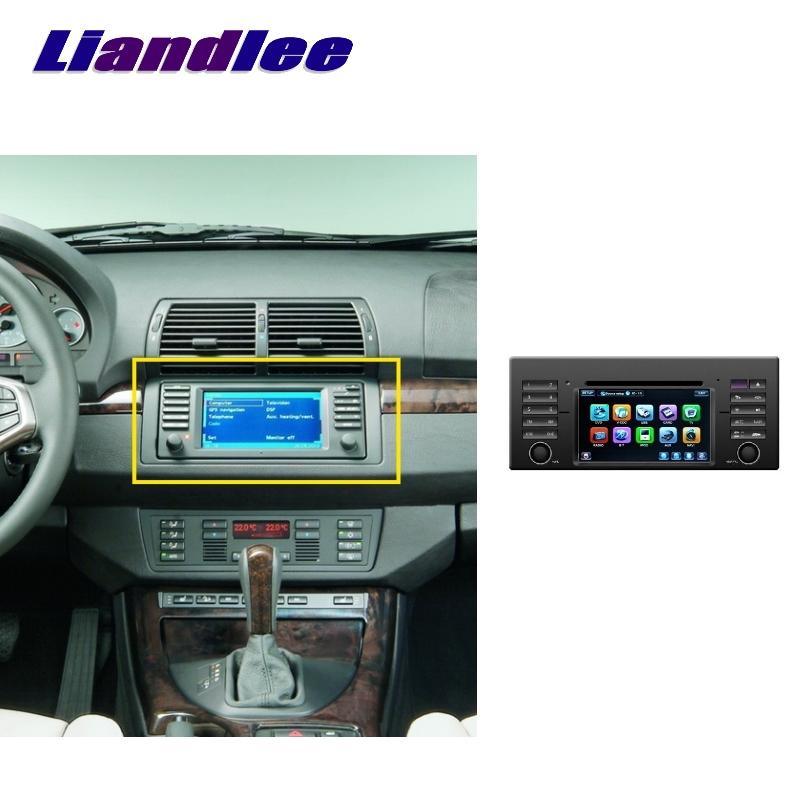 Изображение товара: Автомагнитола LiisLee для BMW M5 E39 X5 E53, мультимедиа, ТВ, DVD, GPS, Hi-Fi, радио, стерео, навигация в оригинальном стиле, NAVI