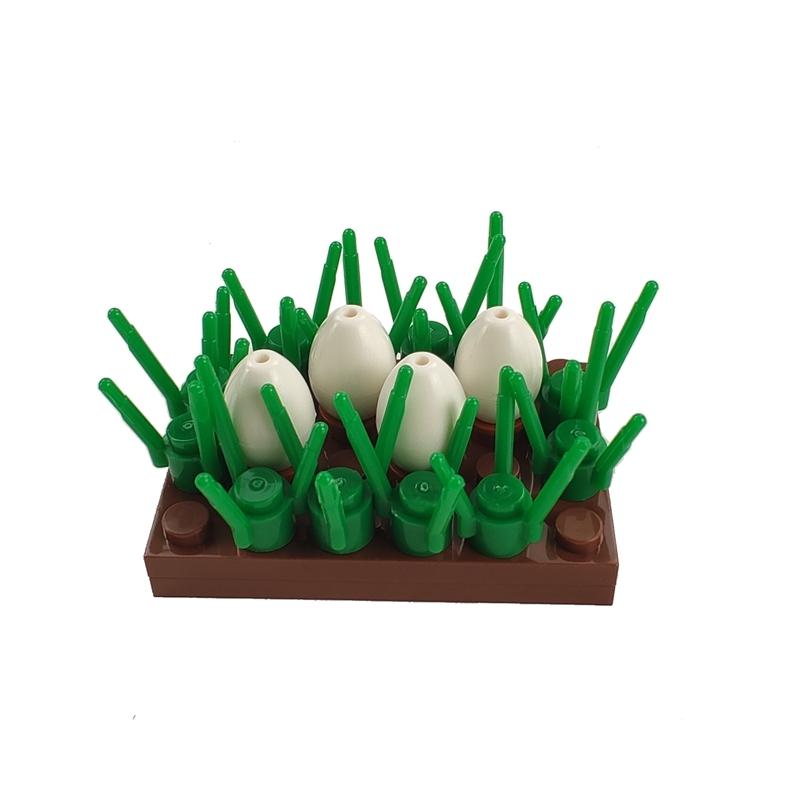 Изображение товара: Детский конструктор «Зеленые растения», совместимый с блоками
