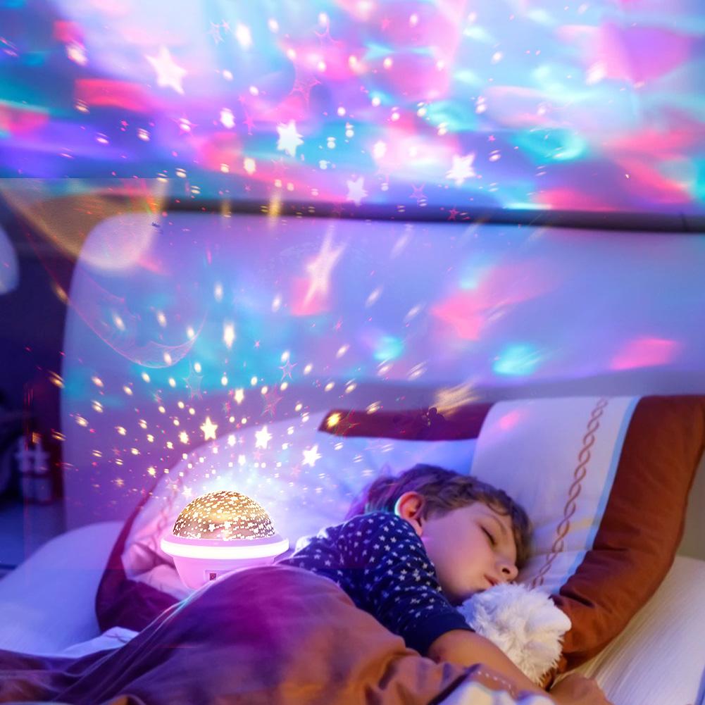 Изображение товара: Светодиодный проектор звездного неба Galaxy, ночник планетарий, ночники для детской спальни, лампа в подарок для детей