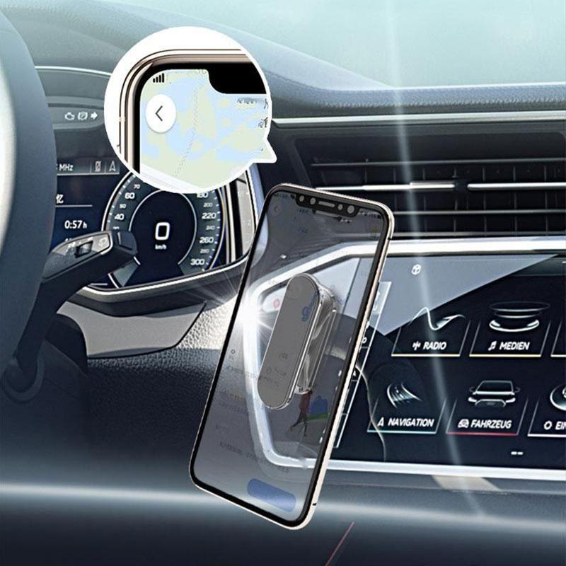 Изображение товара: Автомобильный держатель для телефона, 360 градусов, зеркальный держатель, подставка в автомобиле, магнитное крепление для GPS, поддержка смартфона iPhone 11 Pro, Xiaomi, Samsung