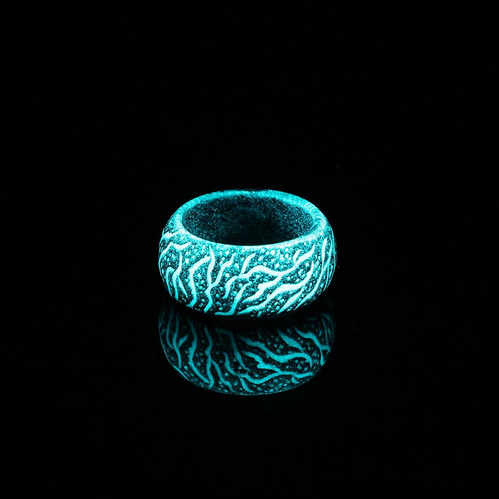 Изображение товара: Кольцо женское, светящееся в темноте, ФЛУОРЕСЦЕНТНОЕ