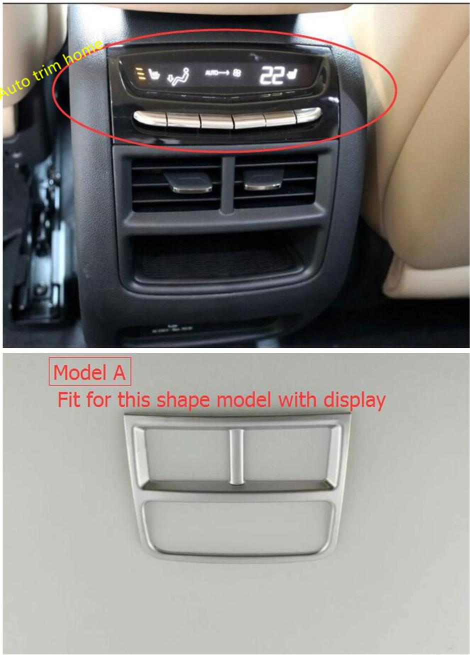 Изображение товара: Задний подлокотник кондиционера, крышка для вентиляционного отверстия кондиционера, отделка для Cadillac XT5 2017 2018 2019 2020 2021, аксессуары