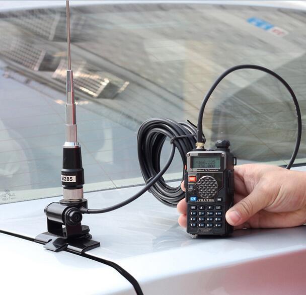 Изображение товара: УФ dual band mobile radio кронштейны Гибкая штыревая антенна 145/435 м ручной двухстороннее радио антенна