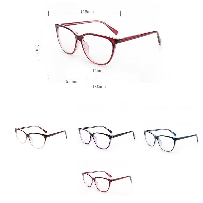 Изображение товара: Очки женские для выпускных Zerosun, винтажные очки TR90, оправа для очков в стиле кошачьи глаза