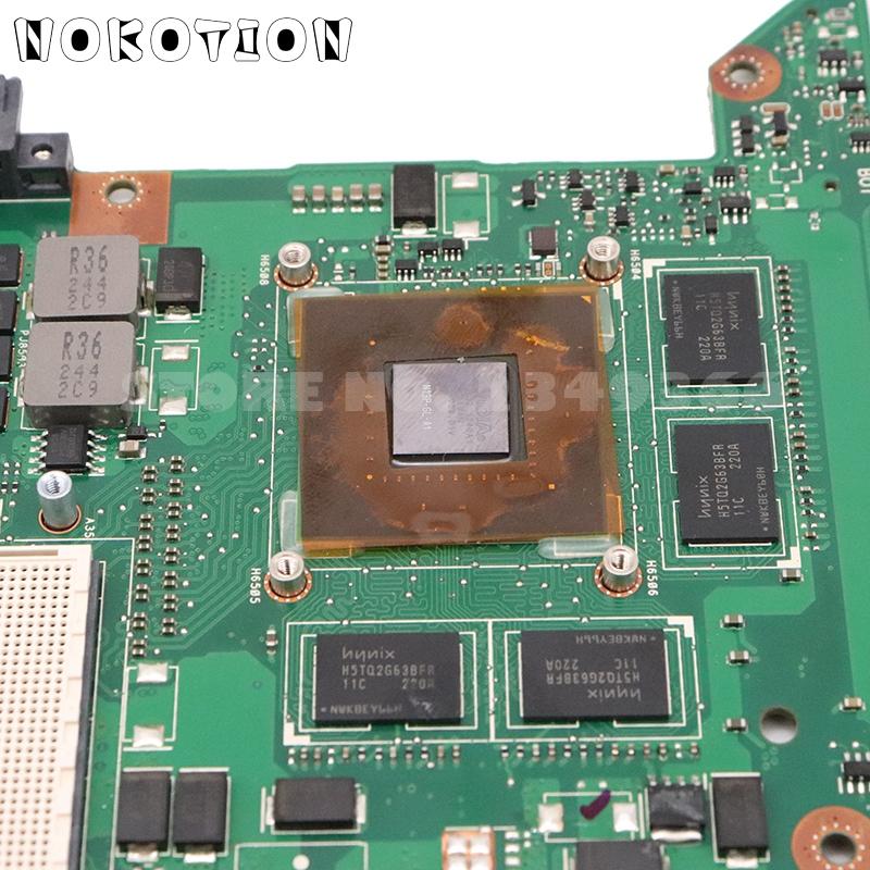 Изображение товара: NOKOTION для ASUS N76VM N76V N76VZ N76VJ Материнская плата ноутбука GT740M 2 Гб GPU протестирована