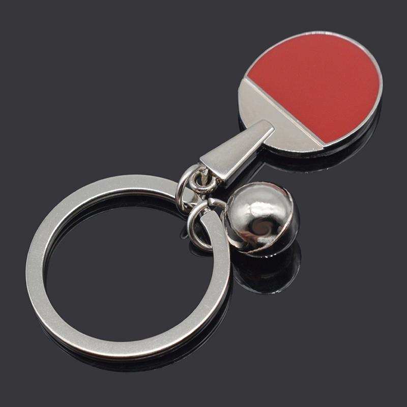 Изображение товара: Спортивный Брелок «бадминтон» для настольного тенниса, брелок для ключей, сувенирное кольцо, подарок