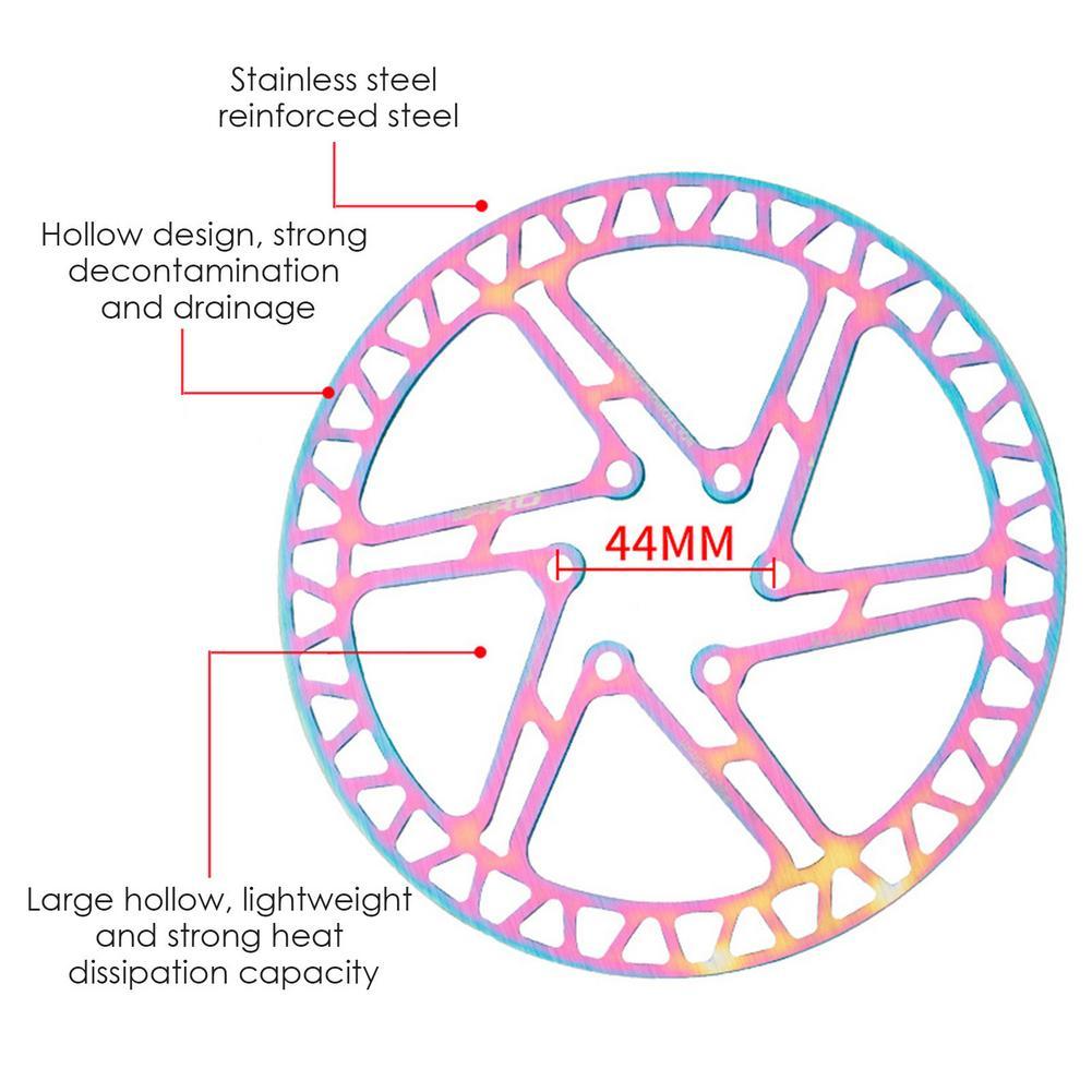 Изображение товара: Велосипедный дисковый тормоз, легкий коррозионно-стойкий велосипедный роторный коврик