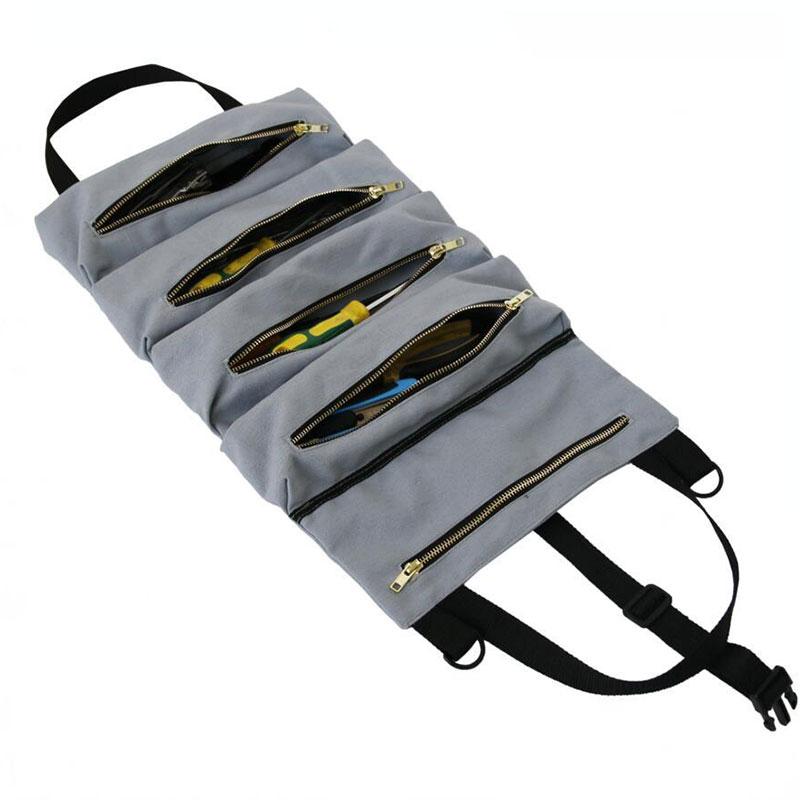 Изображение товара: Универсальный инструмент для рулонов, сумка для рулонов гаечных ключей, сумка для хранения подвесных инструментов в наличии